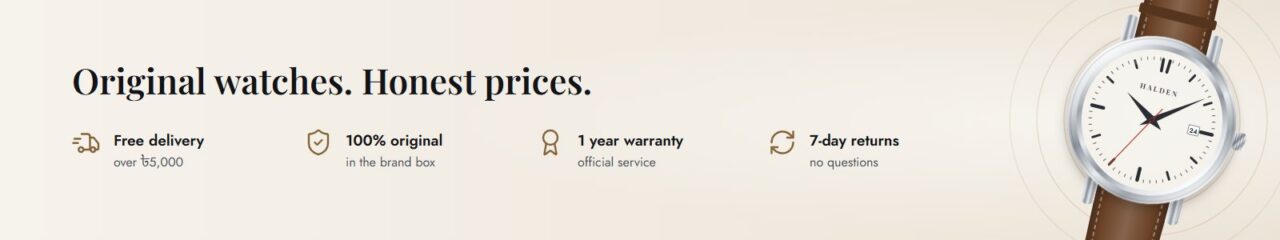 Original Watches. Honest Prices.